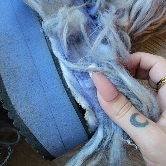 SWEAR ALTERNATIVE YETI BOOTS | Moon Boots | Furry Boots | 90's swear platforms - Picture 9 of 9